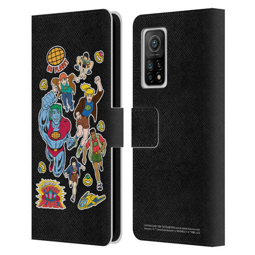 Captain Planet And The Planeteers Graphics Planeteers Leather Book Wallet Case Cover For Xiaomi Mi 10T 5G