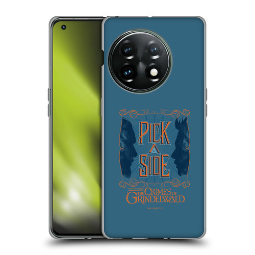 Fantastic Beasts The Crimes Of Grindelwald Art Nouveau Pick A Side Soft Gel Case for OnePlus 11 5G