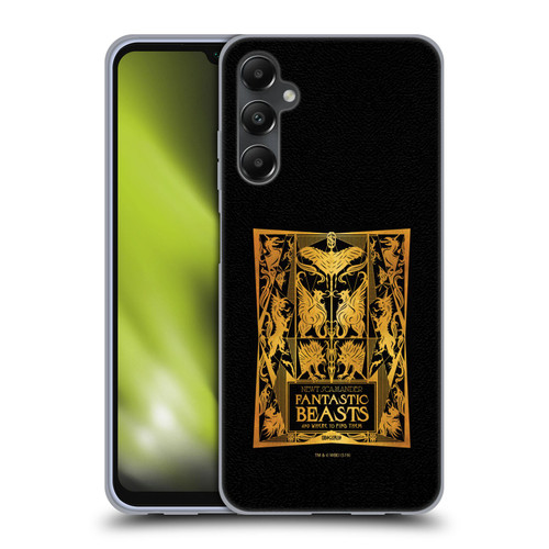 Fantastic Beasts The Crimes Of Grindelwald Art Nouveau Book Cover Soft Gel Case for Samsung Galaxy A05s