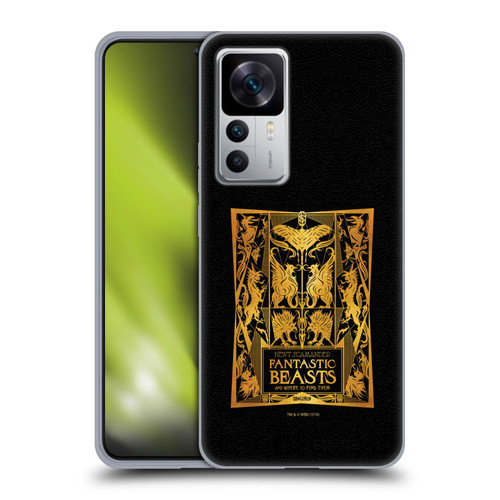 Fantastic Beasts The Crimes Of Grindelwald Art Nouveau Book Cover Soft Gel Case for Xiaomi 12T 5G / 12T Pro 5G / Redmi K50 Ultra 5G