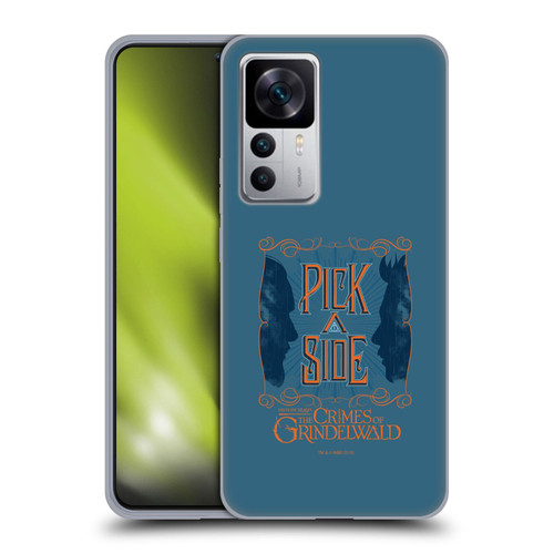 Fantastic Beasts The Crimes Of Grindelwald Art Nouveau Pick A Side Soft Gel Case for Xiaomi 12T 5G / 12T Pro 5G / Redmi K50 Ultra 5G