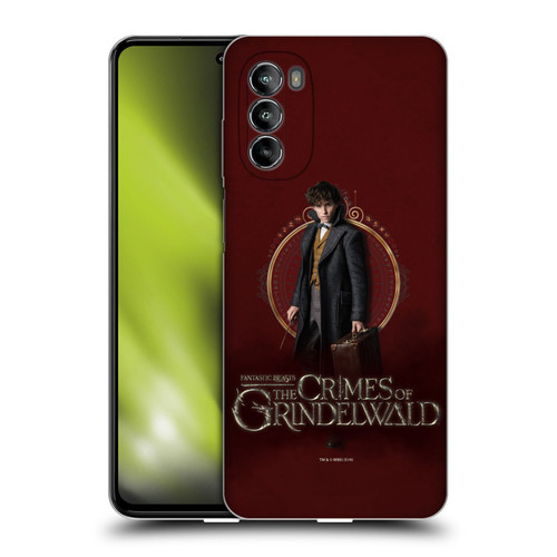 Fantastic Beasts The Crimes Of Grindelwald Character Art Newt Scamander Soft Gel Case for Motorola Moto G82 5G