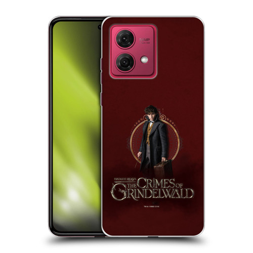 Fantastic Beasts The Crimes Of Grindelwald Character Art Newt Scamander Soft Gel Case for Motorola Moto G84 5G