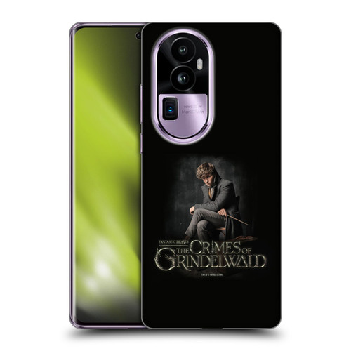 Fantastic Beasts The Crimes Of Grindelwald Character Art Newt Sitting Soft Gel Case for OPPO Reno10 Pro+