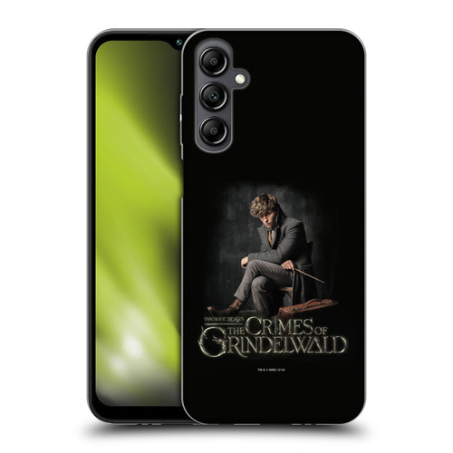 Fantastic Beasts The Crimes Of Grindelwald Character Art Newt Sitting Soft Gel Case for Samsung Galaxy M14 5G