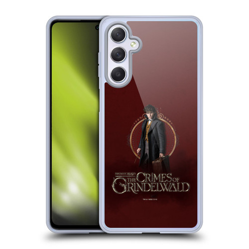 Fantastic Beasts The Crimes Of Grindelwald Character Art Newt Scamander Soft Gel Case for Samsung Galaxy M54 5G