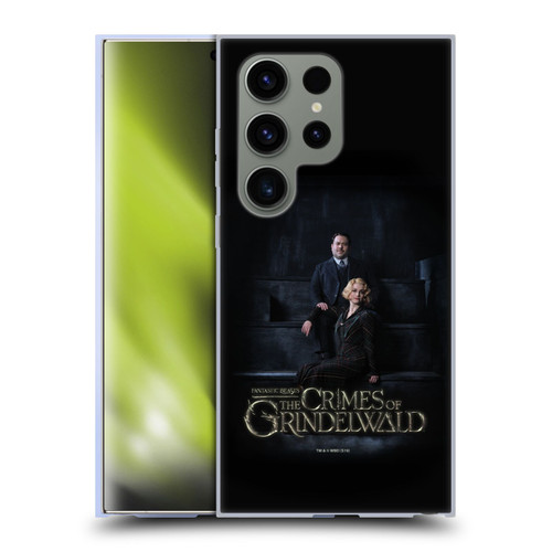 Fantastic Beasts The Crimes Of Grindelwald Character Art Jacob And Queenie Soft Gel Case for Samsung Galaxy S24 Ultra 5G