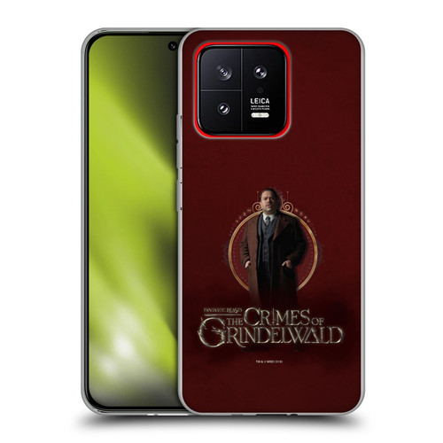 Fantastic Beasts The Crimes Of Grindelwald Character Art Jacob Kowalski Soft Gel Case for Xiaomi 13 5G