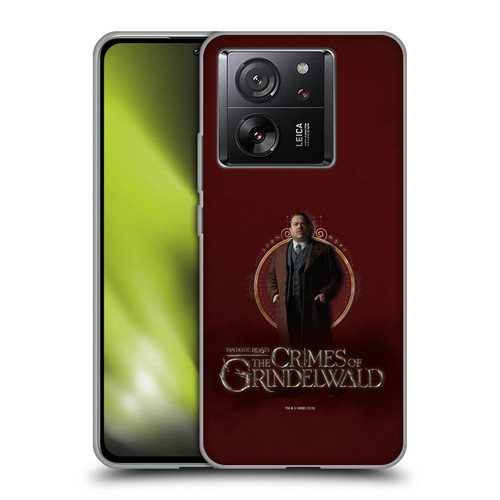 Fantastic Beasts The Crimes Of Grindelwald Character Art Jacob Kowalski Soft Gel Case for Xiaomi 13T 5G / 13T Pro 5G