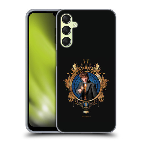 Fantastic Beasts The Crimes Of Grindelwald Key Art Newt Scamander Soft Gel Case for Samsung Galaxy A24 4G / Galaxy M34 5G