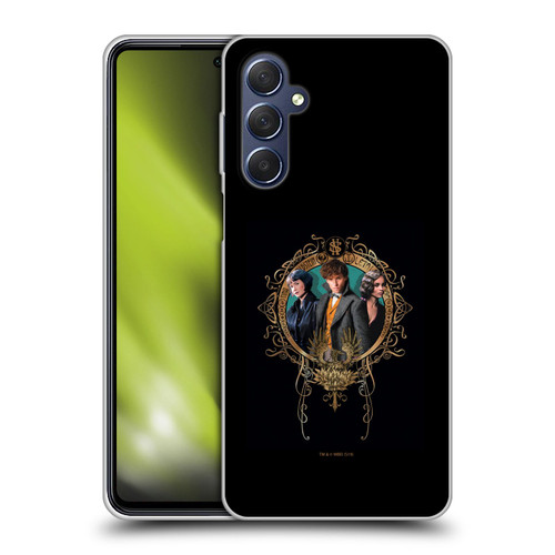 Fantastic Beasts The Crimes Of Grindelwald Key Art Love Triangle Soft Gel Case for Samsung Galaxy M54 5G