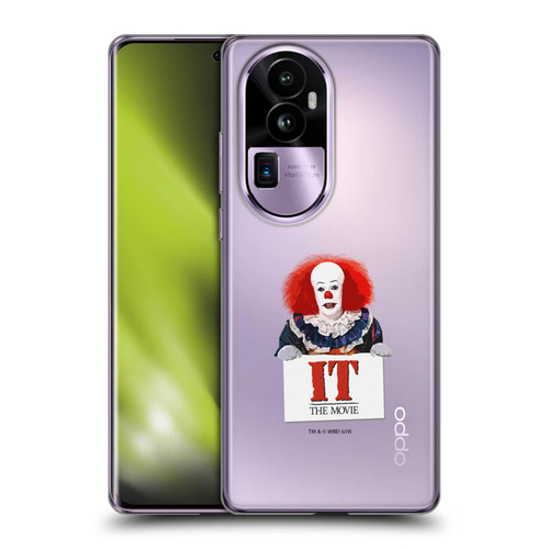 IT Television Miniseries Graphics Pennywise Soft Gel Case for OPPO Reno10 Pro+