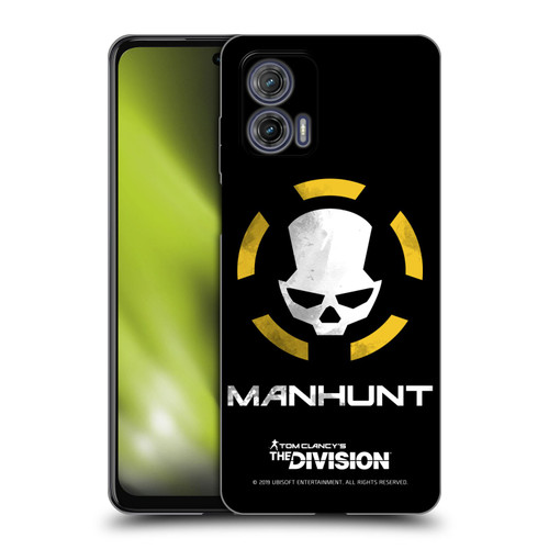 Tom Clancy's The Division Dark Zone Manhunt Logo Soft Gel Case for Motorola Moto G73 5G