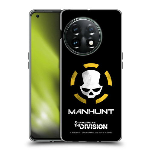 Tom Clancy's The Division Dark Zone Manhunt Logo Soft Gel Case for OnePlus 11 5G