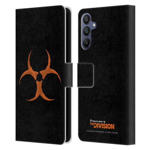 Tom Clancy's The Division Dark Zone Virus Leather Book Wallet Case Cover For Samsung Galaxy A15