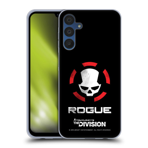 Tom Clancy's The Division Dark Zone Rouge Logo Soft Gel Case for Samsung Galaxy A15