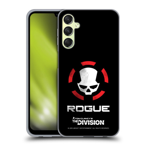 Tom Clancy's The Division Dark Zone Rouge Logo Soft Gel Case for Samsung Galaxy A24 4G / M34 5G