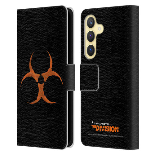 Tom Clancy's The Division Dark Zone Virus Leather Book Wallet Case Cover For Samsung Galaxy S24 5G