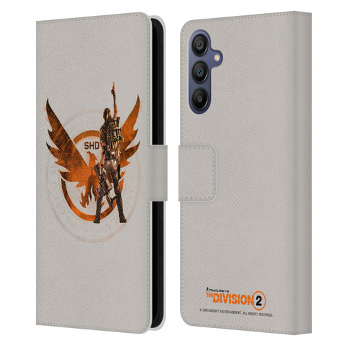 Tom Clancy's The Division 2 Characters Female Agent 2 Leather Book Wallet Case Cover For Samsung Galaxy A15