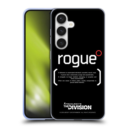 Tom Clancy's The Division Dark Zone Rouge 1 Soft Gel Case for Samsung Galaxy S24 5G