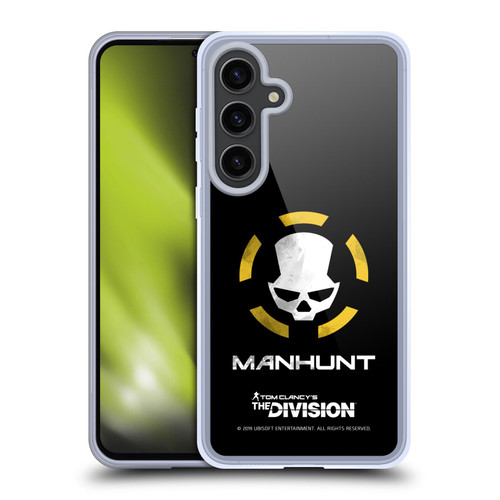 Tom Clancy's The Division Dark Zone Manhunt Logo Soft Gel Case for Samsung Galaxy S24+ 5G