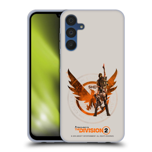 Tom Clancy's The Division 2 Characters Female Agent 2 Soft Gel Case for Samsung Galaxy A15