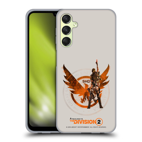 Tom Clancy's The Division 2 Characters Female Agent 2 Soft Gel Case for Samsung Galaxy A24 4G / Galaxy M34 5G
