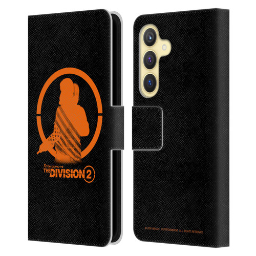 Tom Clancy's The Division 2 Characters Female Agent Leather Book Wallet Case Cover For Samsung Galaxy S24 5G