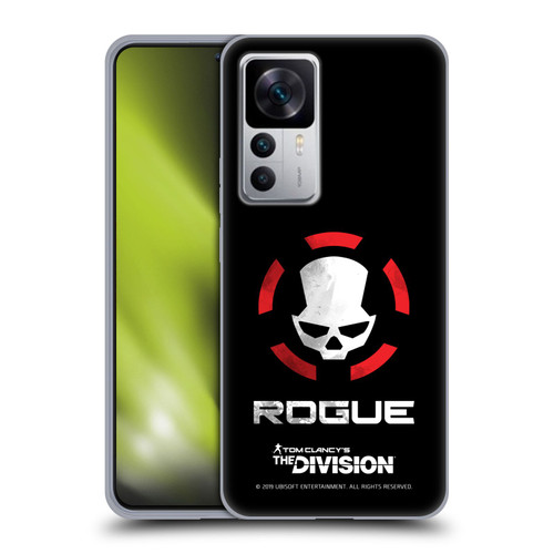 Tom Clancy's The Division Dark Zone Rouge Logo Soft Gel Case for Xiaomi 12T 5G / 12T Pro 5G / Redmi K50 Ultra 5G