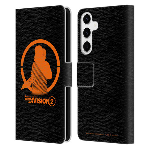 Tom Clancy's The Division 2 Characters Female Agent Leather Book Wallet Case Cover For Samsung Galaxy S24+ 5G