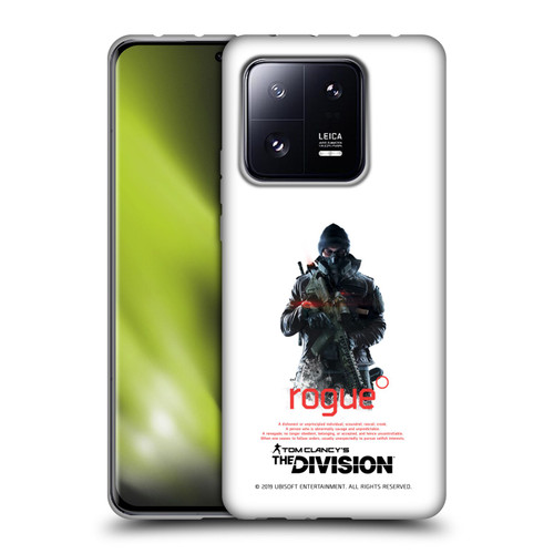Tom Clancy's The Division Dark Zone Rouge 2 Soft Gel Case for Xiaomi 13 Pro 5G