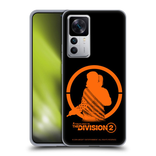 Tom Clancy's The Division 2 Characters Female Agent Soft Gel Case for Xiaomi 12T 5G / 12T Pro 5G / Redmi K50 Ultra 5G