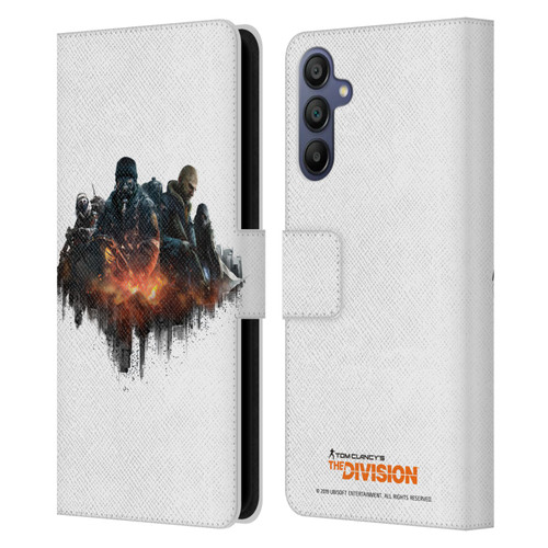 Tom Clancy's The Division Factions Group Leather Book Wallet Case Cover For Samsung Galaxy A15
