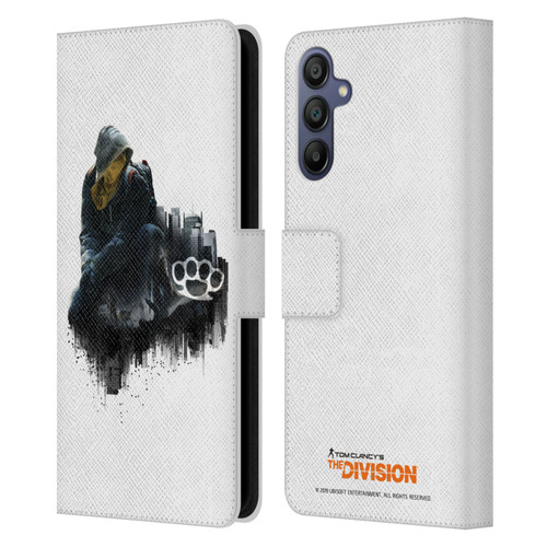 Tom Clancy's The Division Factions Rioters Leather Book Wallet Case Cover For Samsung Galaxy A15