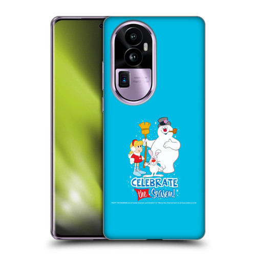 Frosty the Snowman Movie Key Art Celebrate Soft Gel Case for OPPO Reno10 Pro+