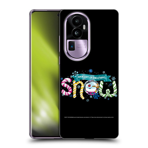Frosty the Snowman Movie Key Art Snow Soft Gel Case for OPPO Reno10 Pro+