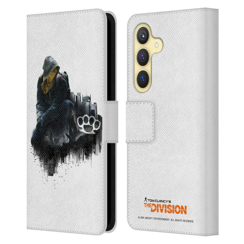 Tom Clancy's The Division Factions Rioters Leather Book Wallet Case Cover For Samsung Galaxy S24 5G