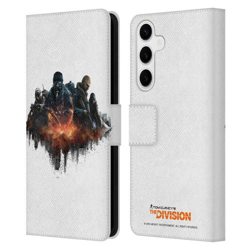 Tom Clancy's The Division Factions Group Leather Book Wallet Case Cover For Samsung Galaxy S24+ 5G