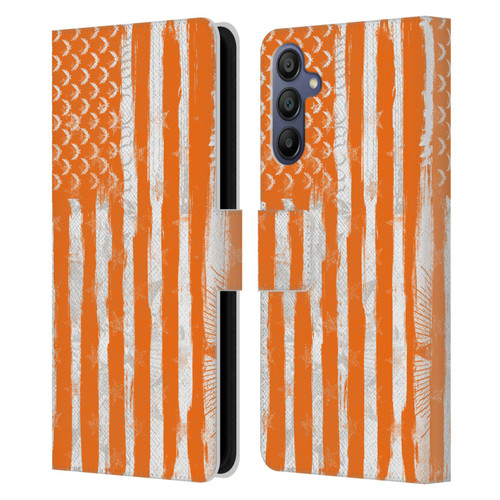 Tom Clancy's The Division 2 Key Art American Flag Leather Book Wallet Case Cover For Samsung Galaxy A15