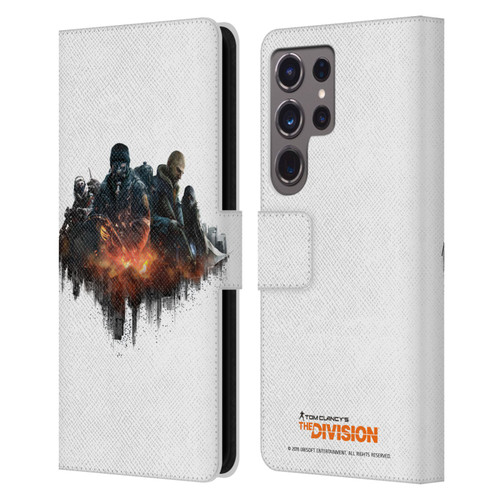 Tom Clancy's The Division Factions Group Leather Book Wallet Case Cover For Samsung Galaxy S24 Ultra 5G