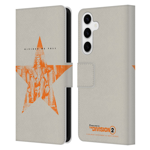 Tom Clancy's The Division 2 Key Art Lincoln Leather Book Wallet Case Cover For Samsung Galaxy S24+ 5G