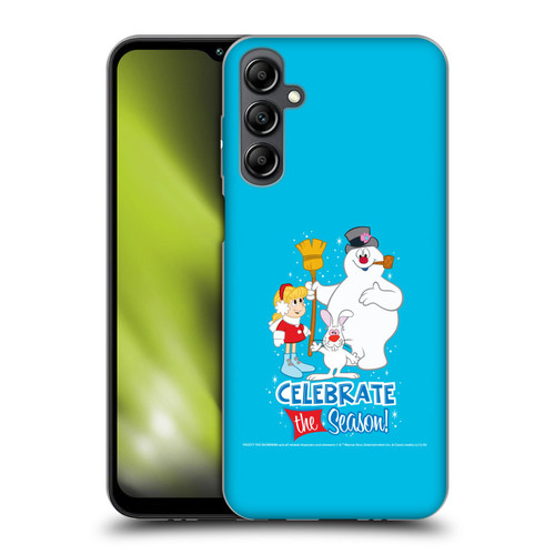 Frosty the Snowman Movie Key Art Celebrate Soft Gel Case for Samsung Galaxy M14 5G