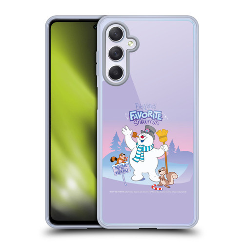 Frosty the Snowman Movie Key Art Favorite Snowman Soft Gel Case for Samsung Galaxy M54 5G
