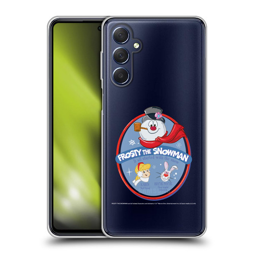 Frosty the Snowman Movie Key Art Frosty And Friends Soft Gel Case for Samsung Galaxy M54 5G