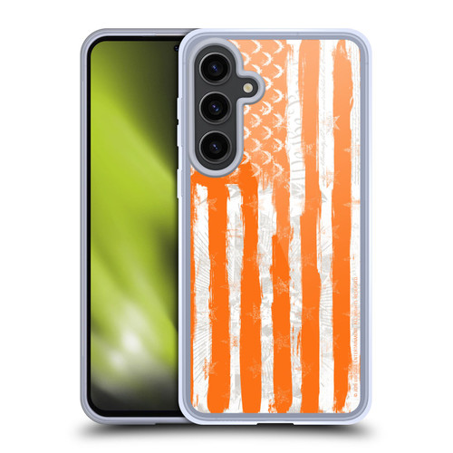 Tom Clancy's The Division 2 Key Art American Flag Soft Gel Case for Samsung Galaxy S24+ 5G