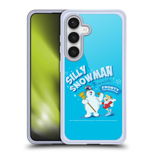 Frosty the Snowman Movie Key Art Silly Snowman Soft Gel Case for Samsung Galaxy S24 5G