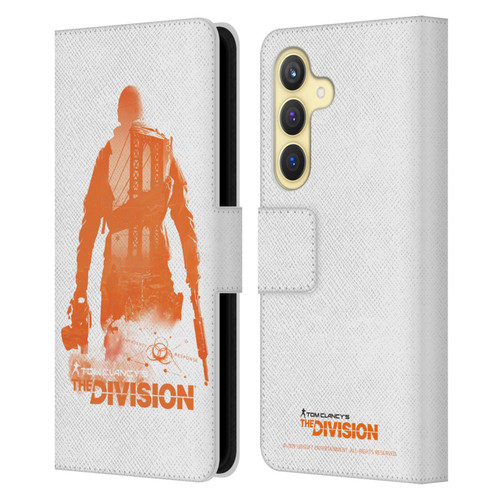 Tom Clancy's The Division Key Art Character 3 Leather Book Wallet Case Cover For Samsung Galaxy S24 5G