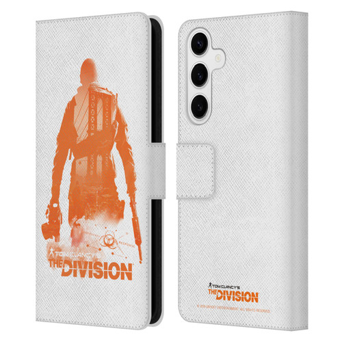 Tom Clancy's The Division Key Art Character 3 Leather Book Wallet Case Cover For Samsung Galaxy S24+ 5G