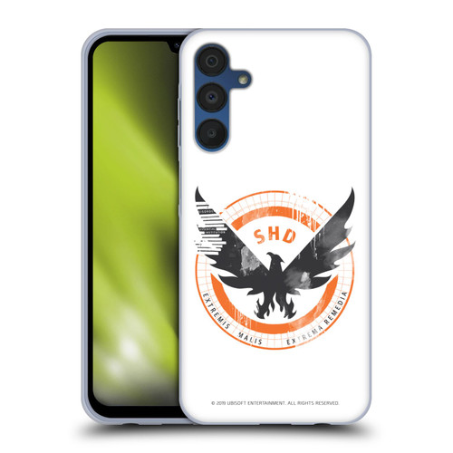 Tom Clancy's The Division Key Art Logo White Soft Gel Case for Samsung Galaxy A15
