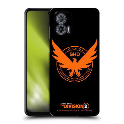 Tom Clancy's The Division 2 Logo Art Phoenix Soft Gel Case for Motorola Moto G73 5G